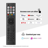Televisão Hisense A6Q (2025) Smart TV 4K LED 43"