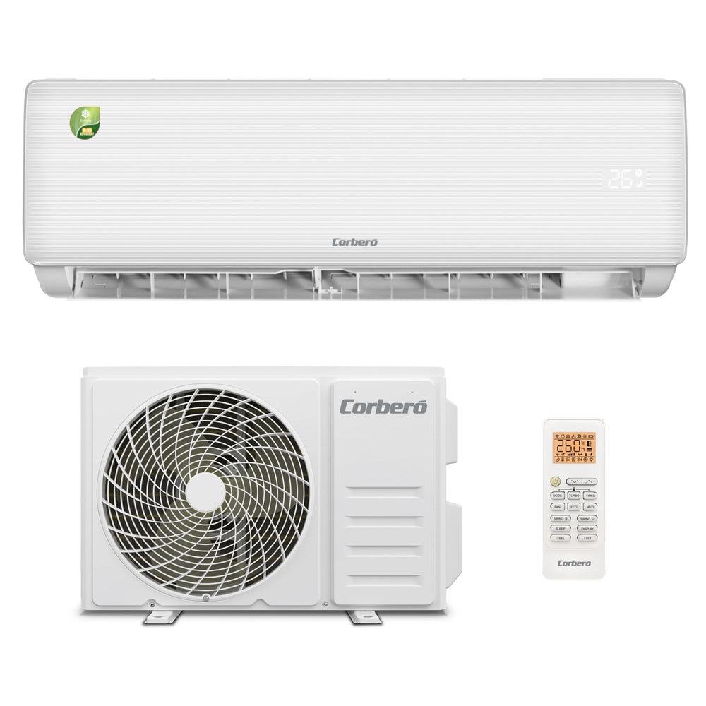Ar Condicionado Split Corberó Siroco WiFi 9000 BTU Inverter R32 A++ Branco
