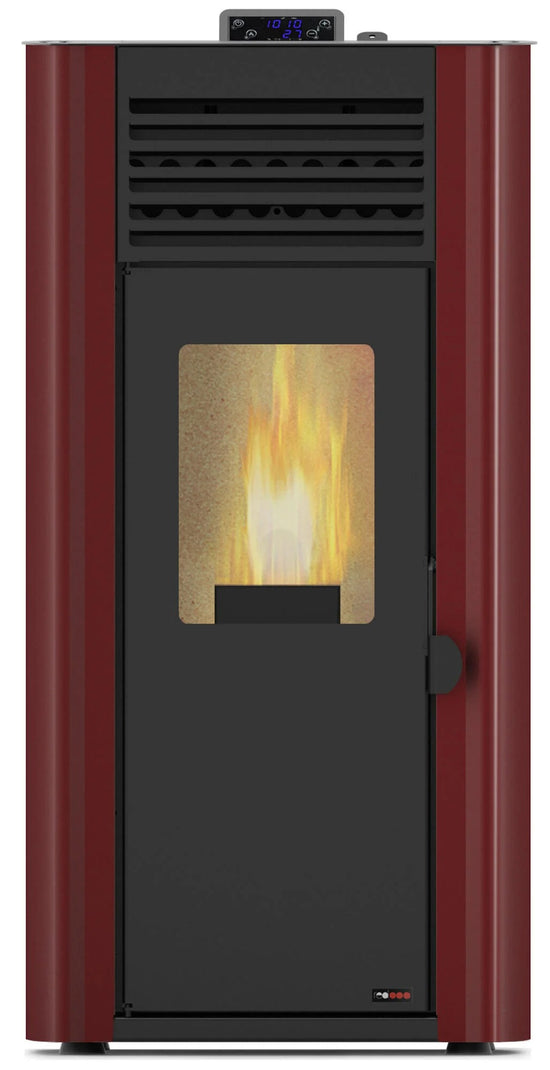 Salamandra a Pellets First 10kW Bordeaux Alta Eficiência