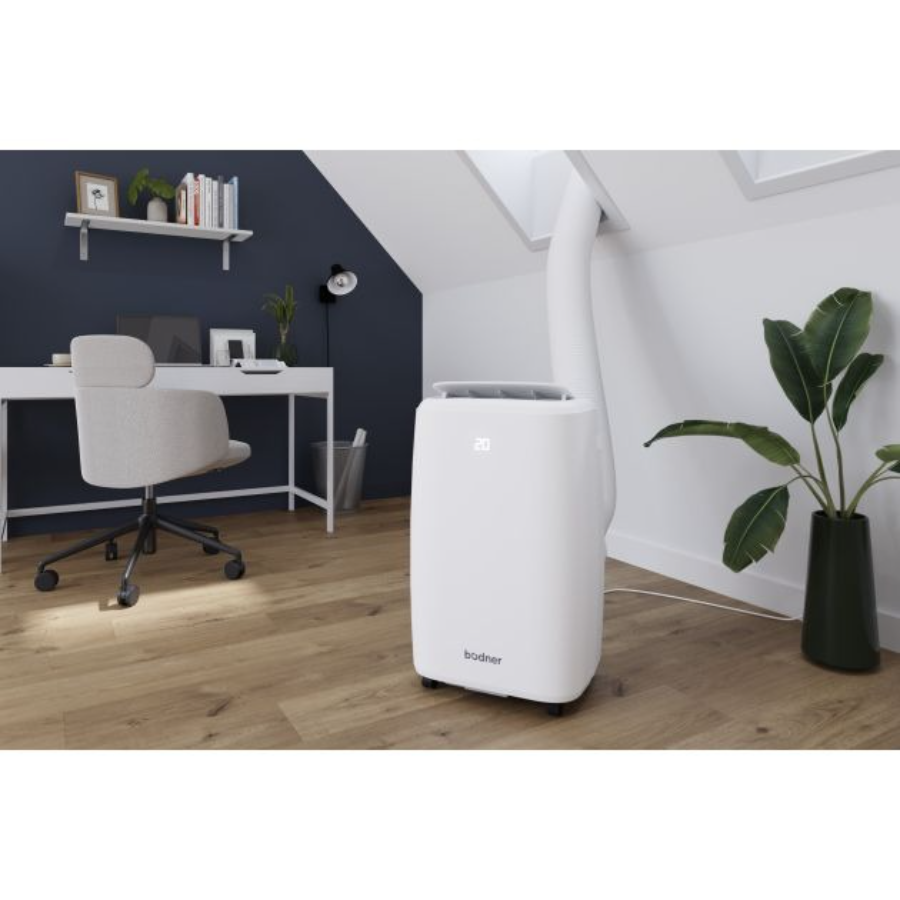 Ar Condicionado Portátil Bodner Kuban 9000 BTU R290 com Desumidificador e Ventilação