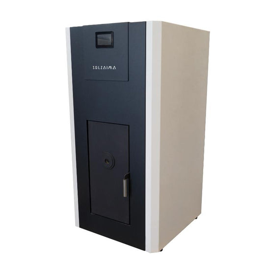 Caldeira a Pellets SZM ECO C Plus 24 kW Aquecimento Central Alta Performance