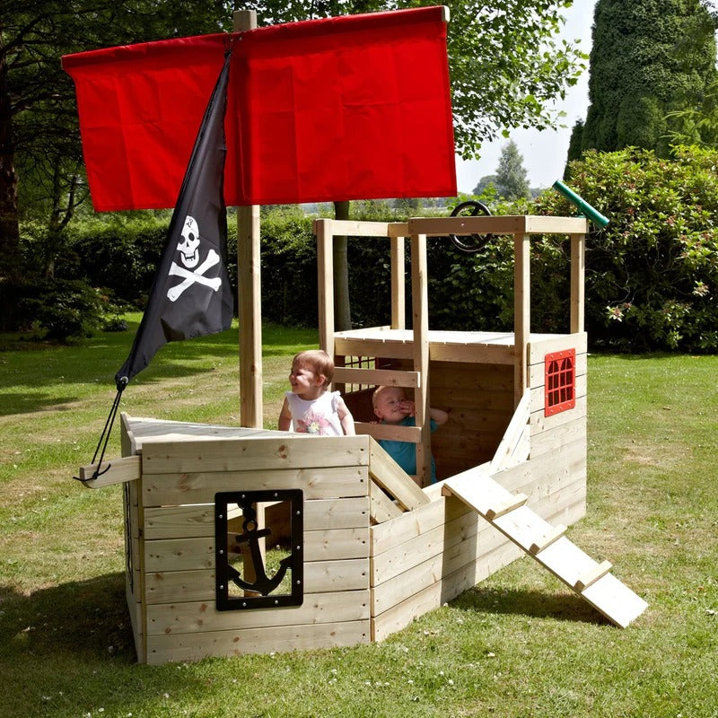 Cabana Barco Pirata em Madeira FSC® GALLEON – TP TOYS – 3 Anos+