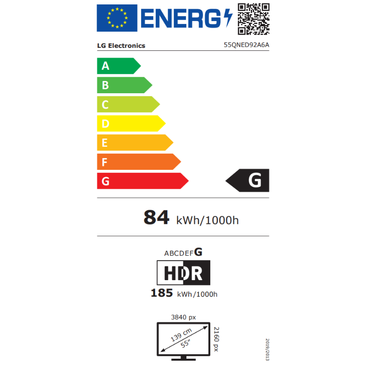 Televisão LG Série QNED92 2025 Smart TV 4K QNED 55"