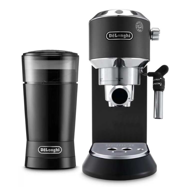 Máquina de Café Delonghi Espresso Manual Dedica + Moinho