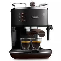 Máquina de Café Espresso Manual Delonghi Icona Vintage Preto