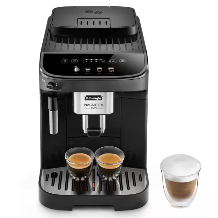 Máquina de Café Delonghi Automática Magnifica Evo Preto