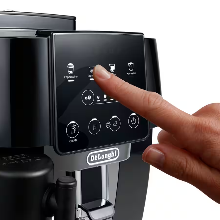 Máquina de Café Delonghi Automática Magnifica Start LatteCrema Preto