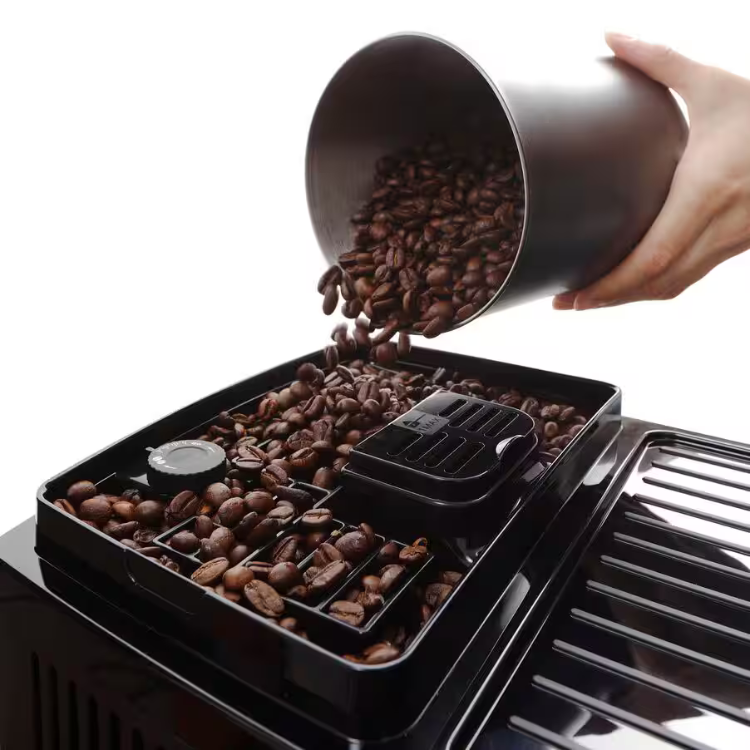 Máquina de Café Delonghi Automática Magnifica Start LatteCrema Preto