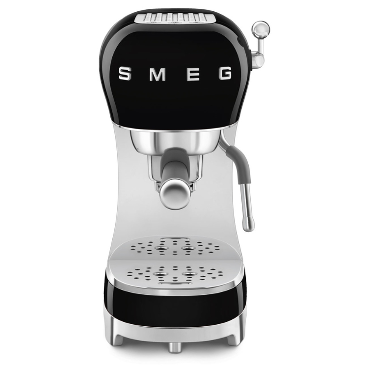 Máquina de Café Espresso Manual Smeg ECF02 Preto