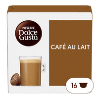 Café Nescafé Dolce Gusto Café Au Lait 16 Cápsulas
