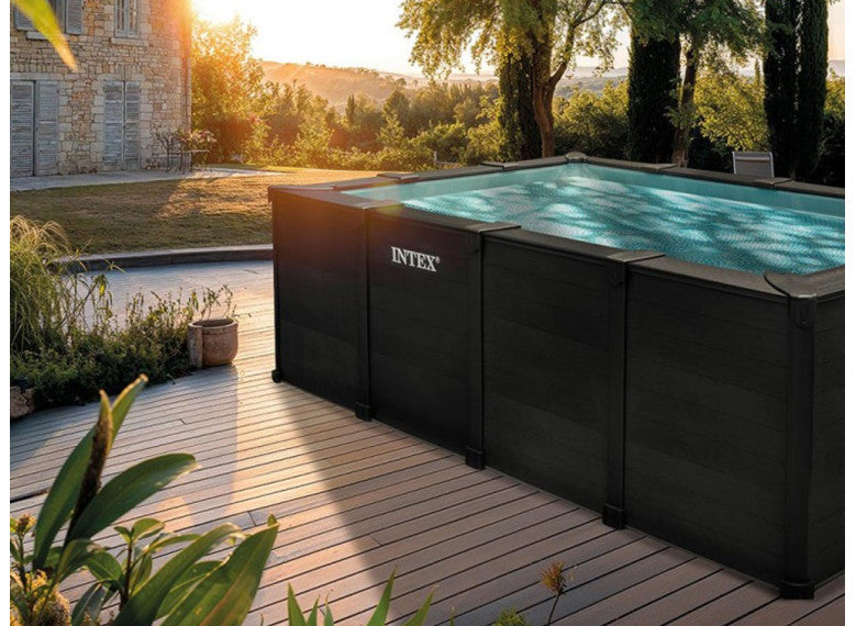 Piscina Tubular Graphite Retangular 4 x 3 x 1,24 m – Intex