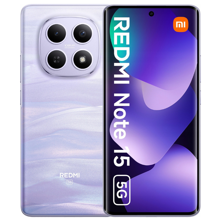 Smartphone Xiaomi Redmi Note 15 5G 8GB/256GB Dual Sim Roxo