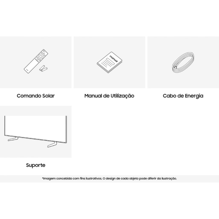 Televisão Samsung Crystal U8005F (2025) Smart TV 4K LED 43"