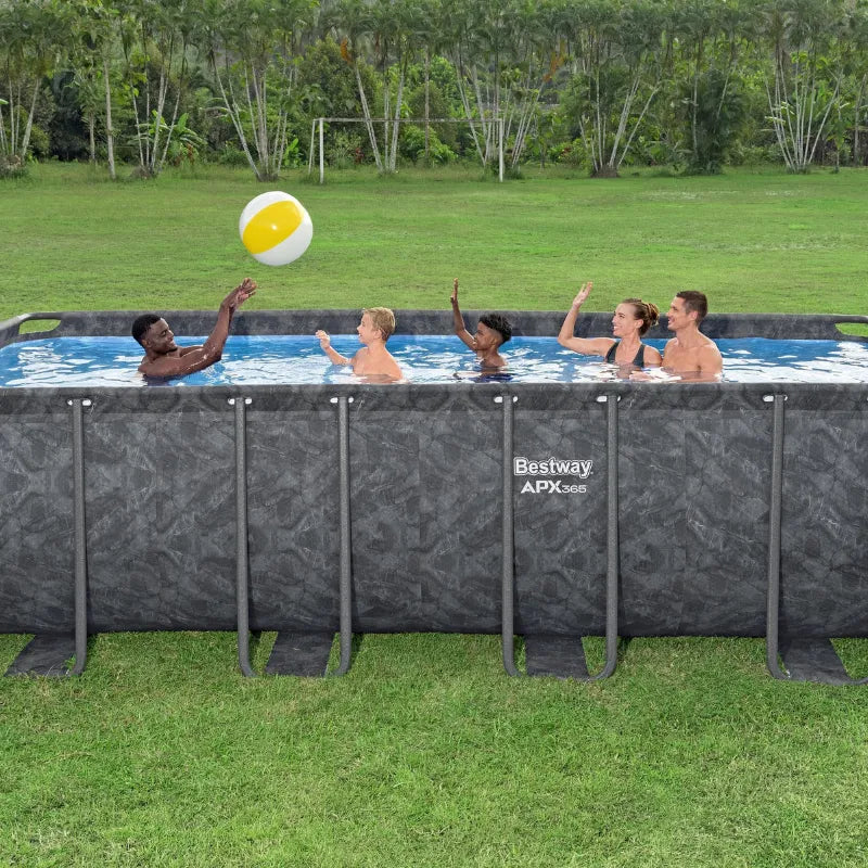 Piscina Exterior 5,50m x 2,7m x 1,2m Power Steel™ Bestway + Acessórios