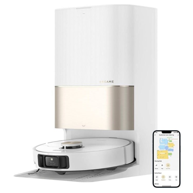 Aspirador Robot Dreame X40 Ultra Complete + Base de carregamento Branco
