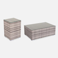 Conjunto de Jardim em Resina Trançada 8-10 Lugares VENEZIA