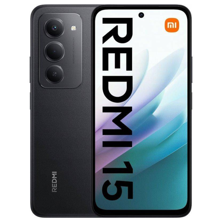 Smartphone Xiaomi Redmi 15 6GB/128GB Dual Sim Preto