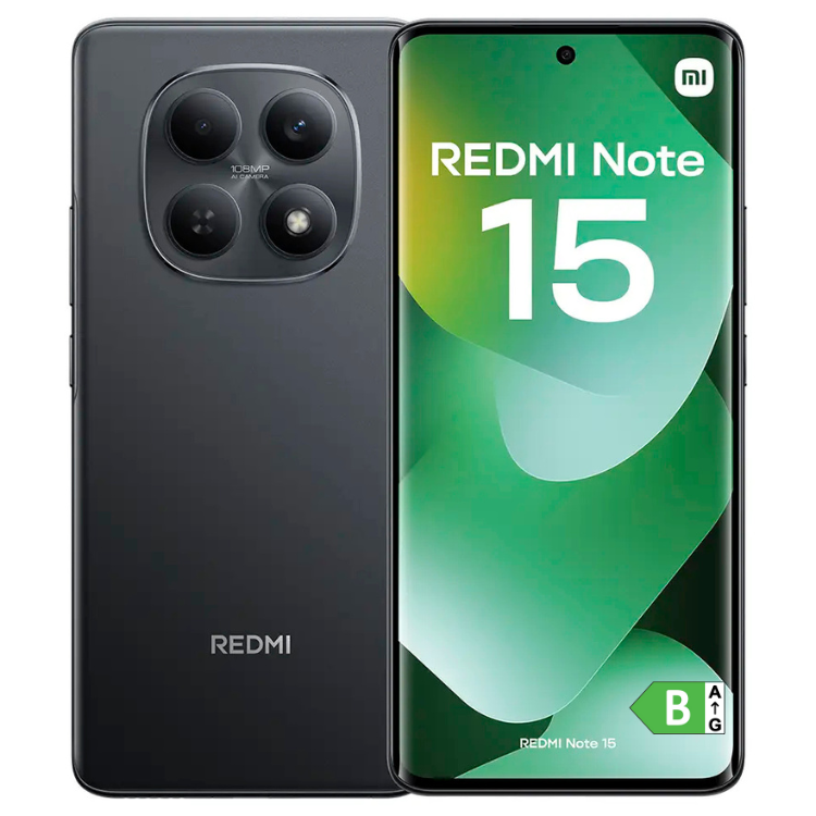 Smartphone Xiaomi Redmi Note 15 6GB/128GB Dual Sim Preto