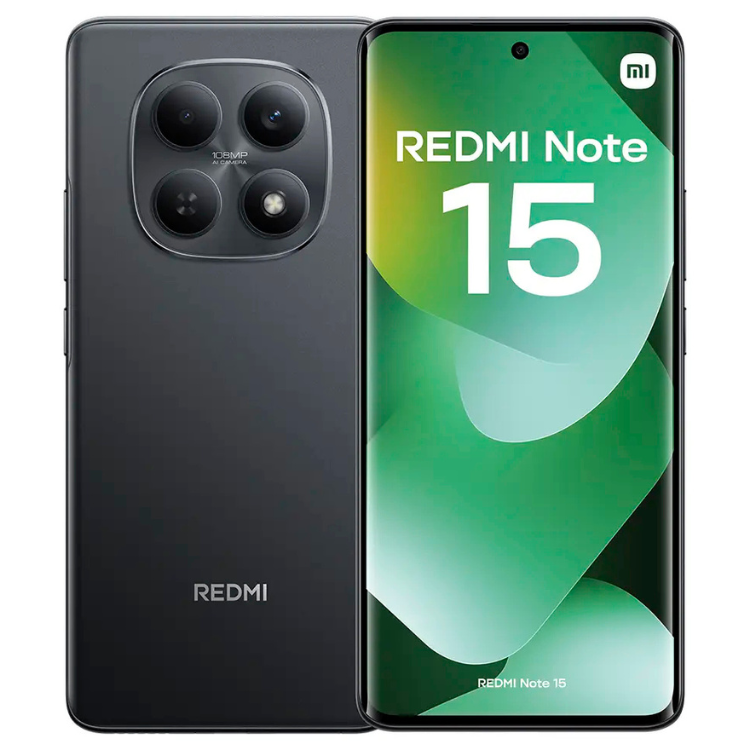 Smartphone Xiaomi Redmi Note 15 6GB/128GB Dual Sim Preto