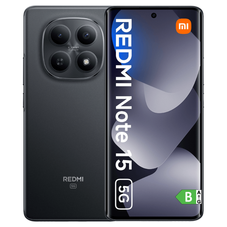 Smartphone Xiaomi Redmi Note 15 5G 8GB/256GB Dual Sim Preto